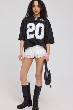 Crucial V Neck Jersey Black
