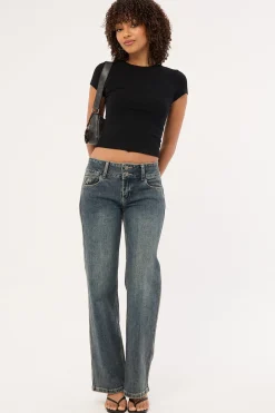 Crux Low Rider Jean Blasted Blue