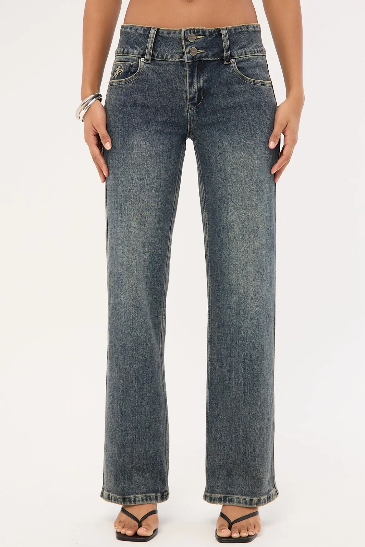 Crux Low Rider Jean Blasted Blue