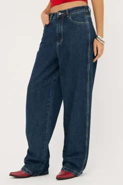 Cute But Psycho Big Baggy Jean Dirty Midnight