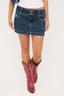 Cute But Psycho Micro Skirt Dirty Midnight