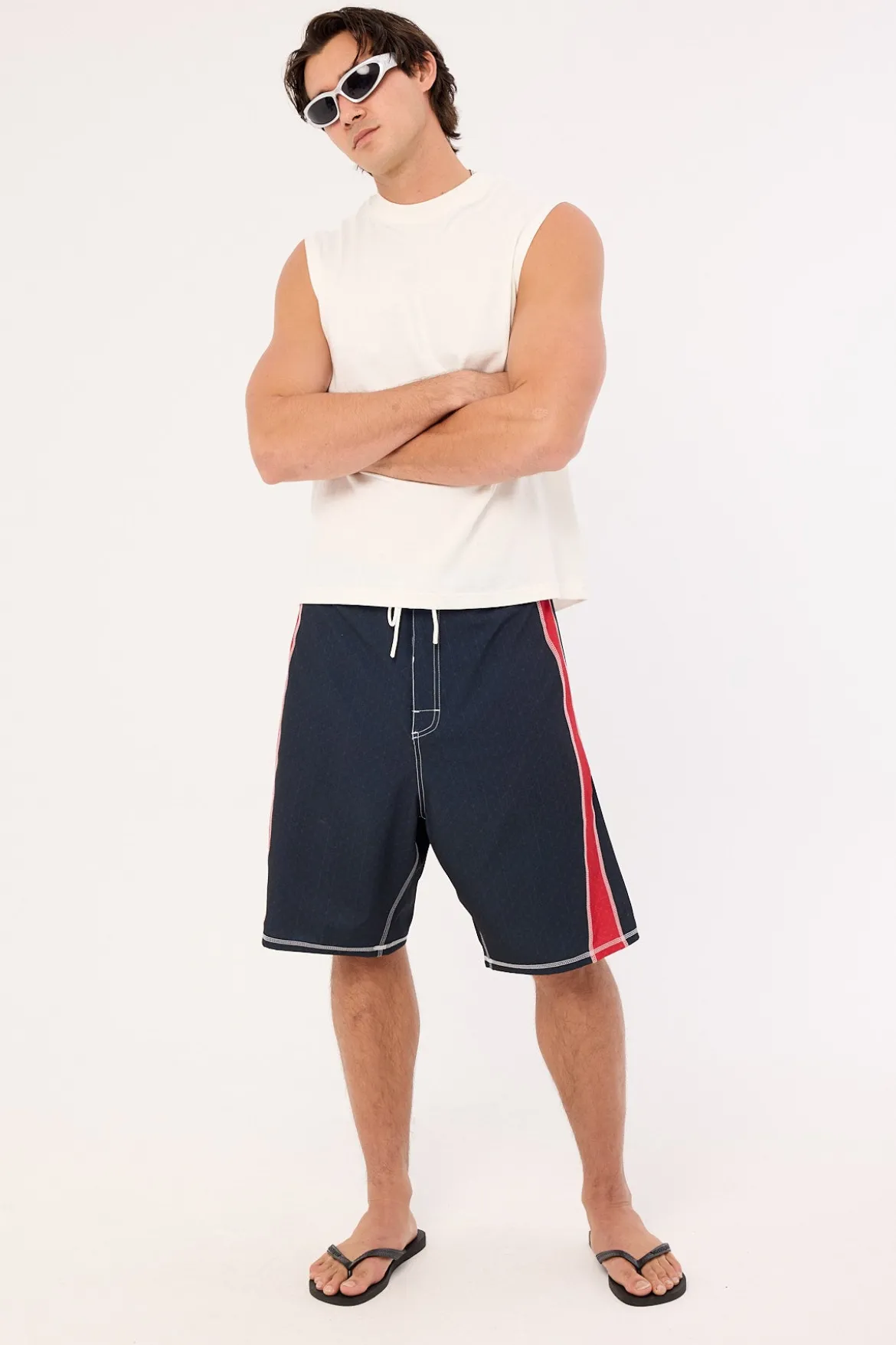 Cybernate Fixed Waist Boardshort Black