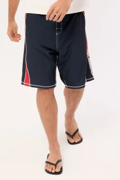Cybernate Fixed Waist Boardshort Black