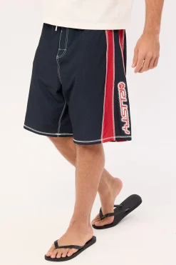 Cybernate Fixed Waist Boardshort Black