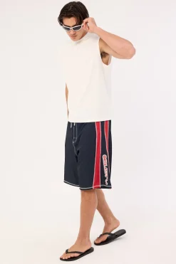 Cybernate Fixed Waist Boardshort Black