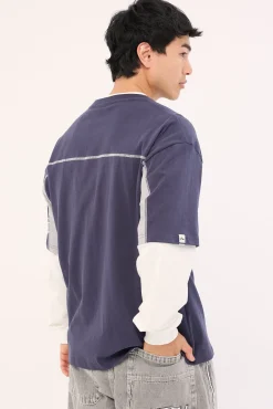 Cyberwave Tee Dark Blue