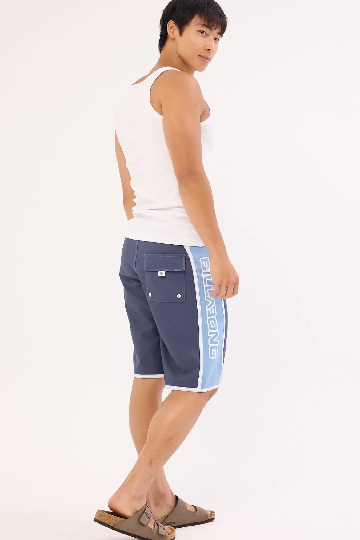 D Bah Bio Wave Boardshort Vintage Indigo