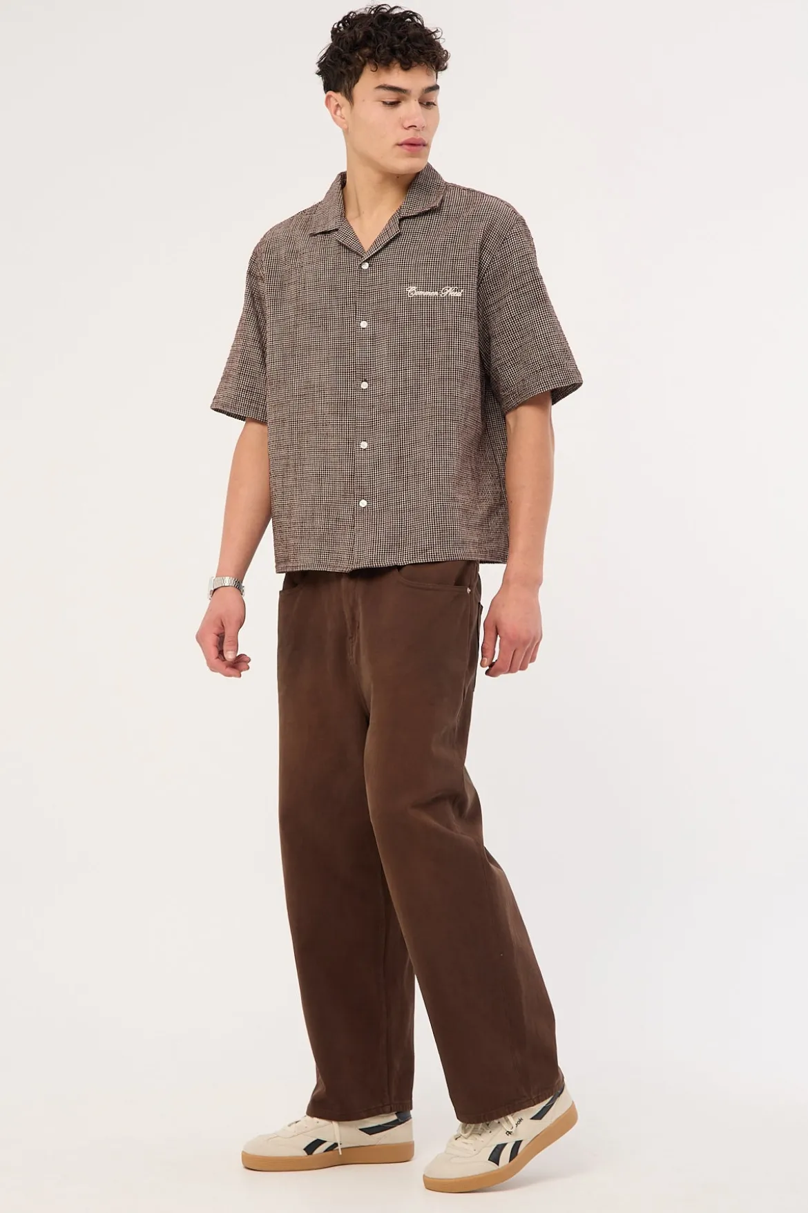Dalton Baggy Jean Washed Brown