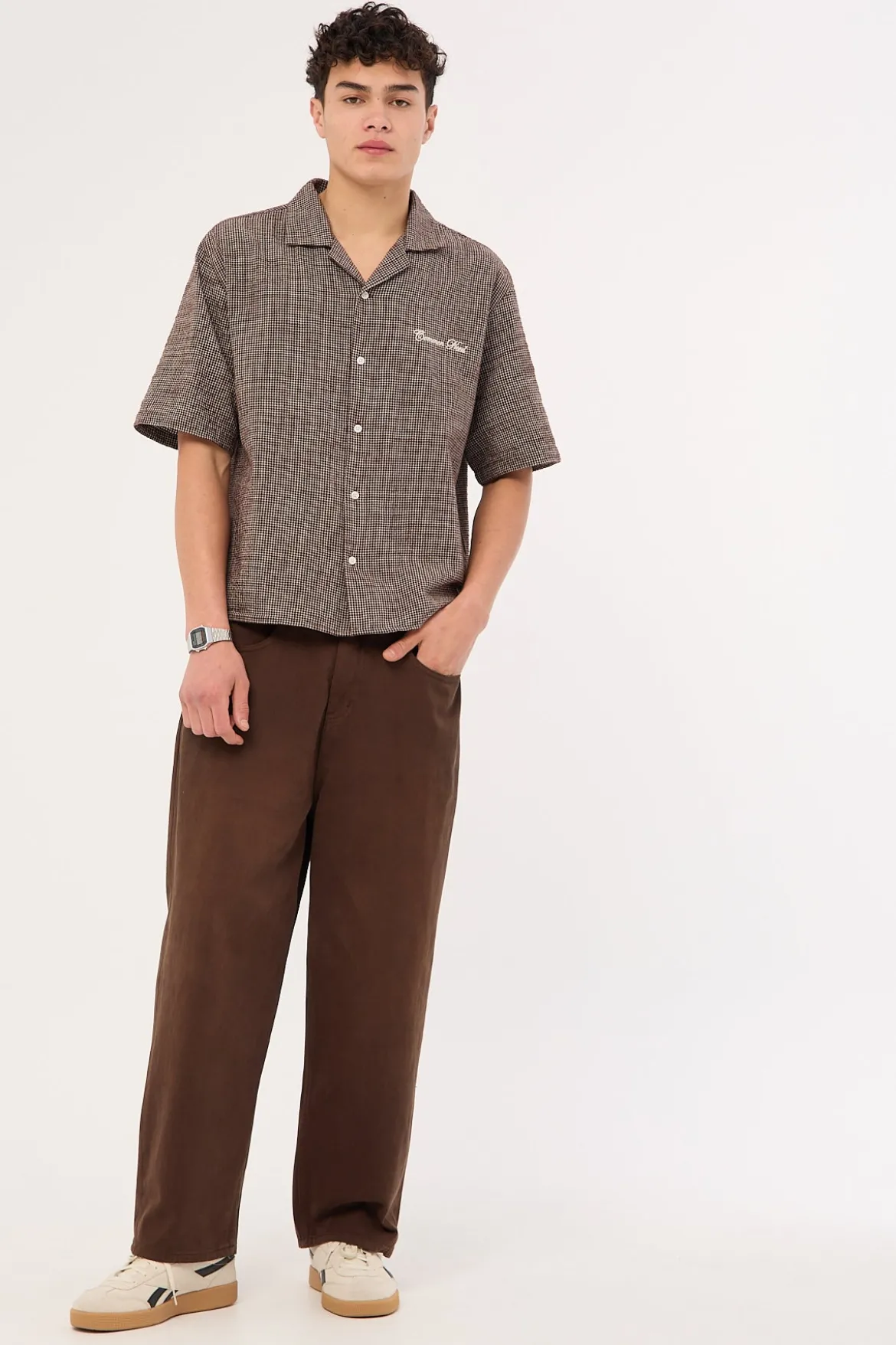 Dalton Baggy Jean Washed Brown