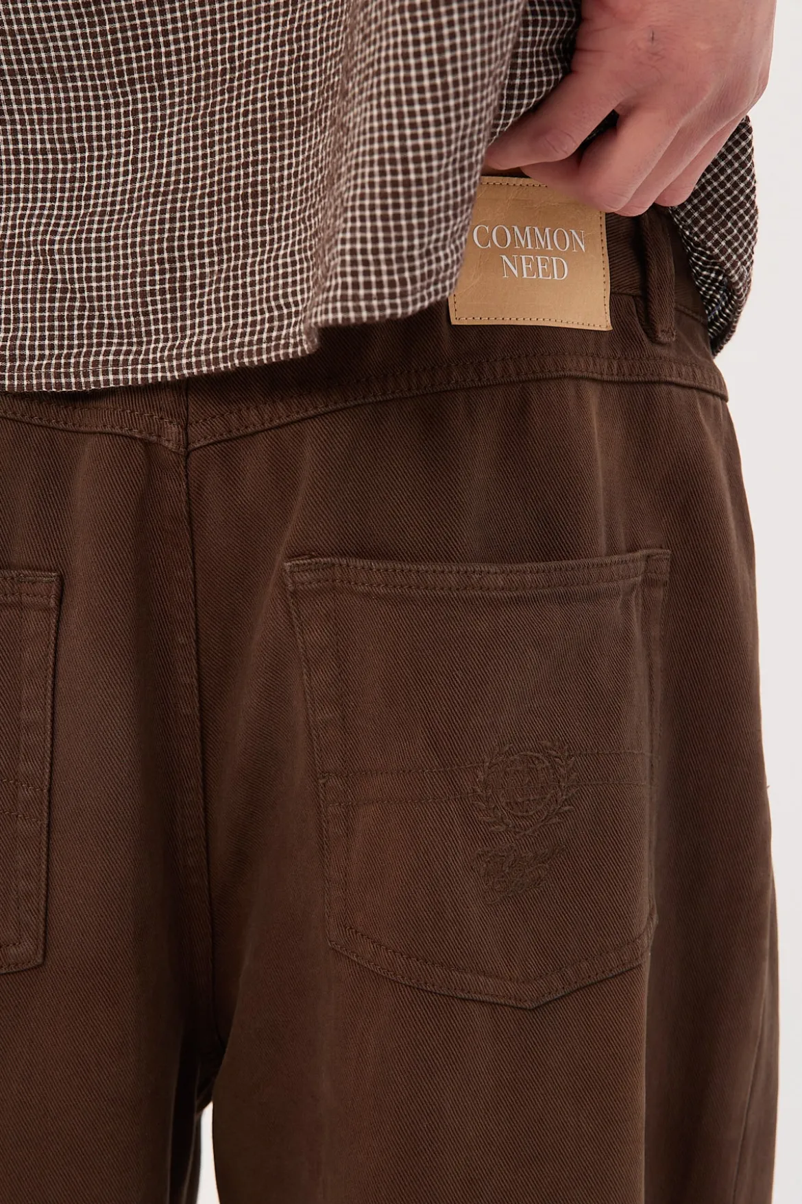 Dalton Baggy Jean Washed Brown
