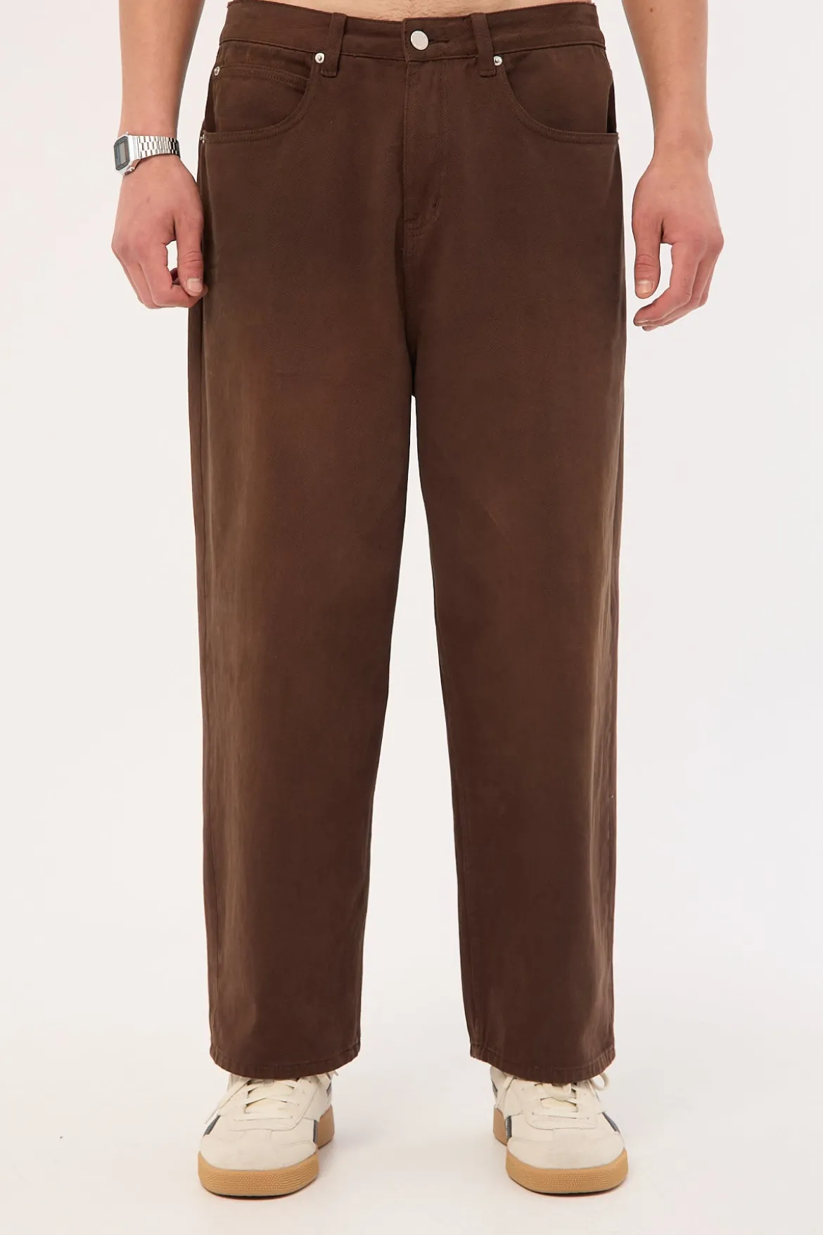 Dalton Baggy Jean Washed Brown