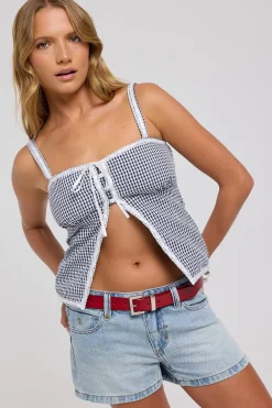 Daria Denim Short Tainted Blue