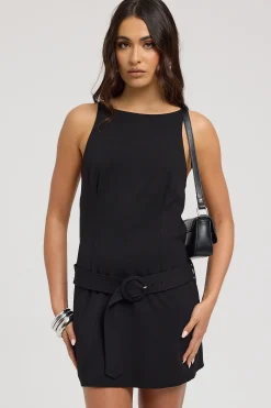 Davina Mini Dress Black