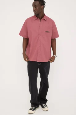 Deadly Garden Short Sleeve Shirt Hawthorn Rose
