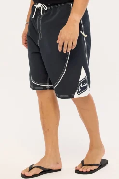 Deathroll Hybrid Waist Boardshort Black