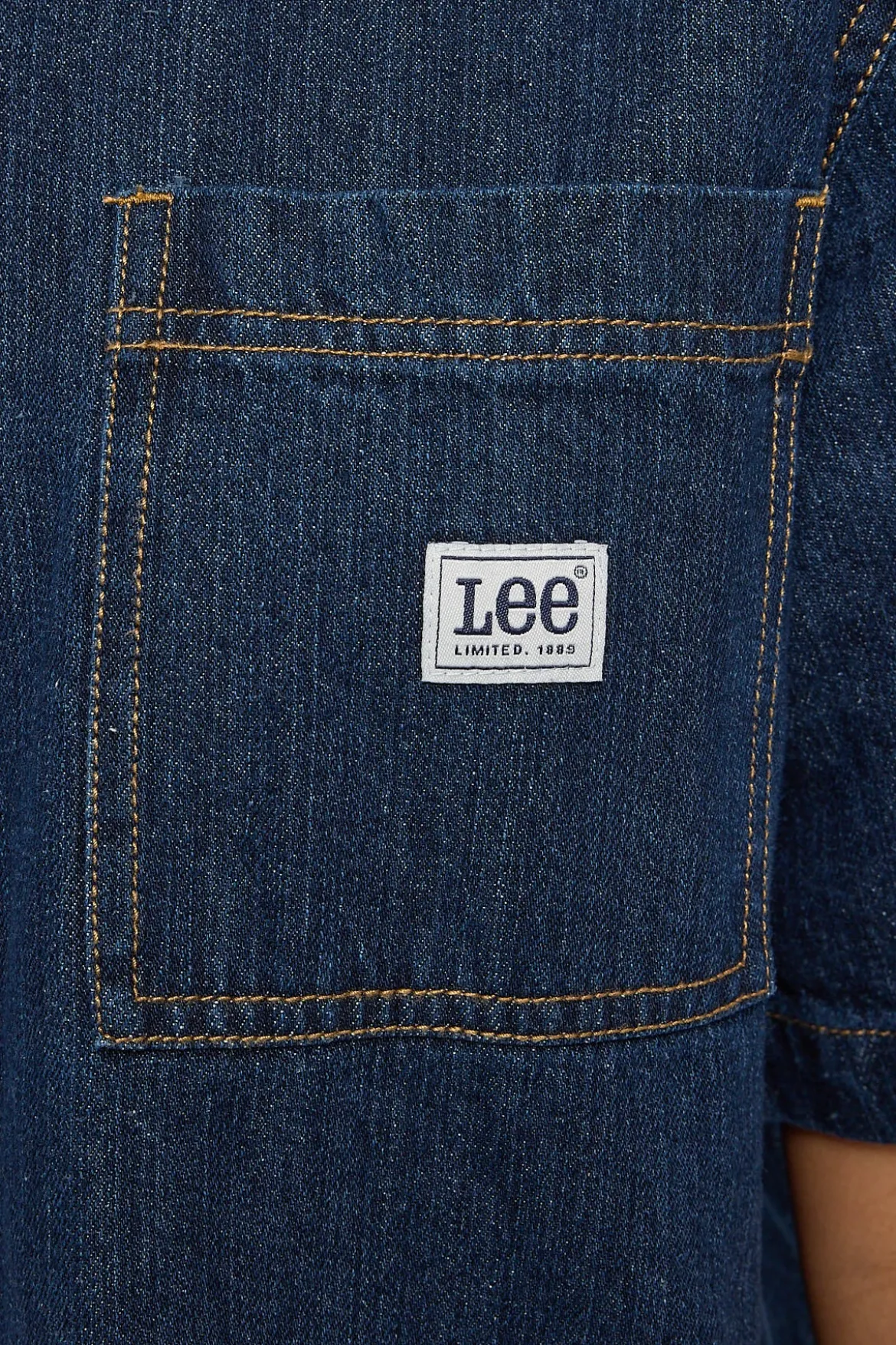 Denim Boxy Shirt Modern Rinse