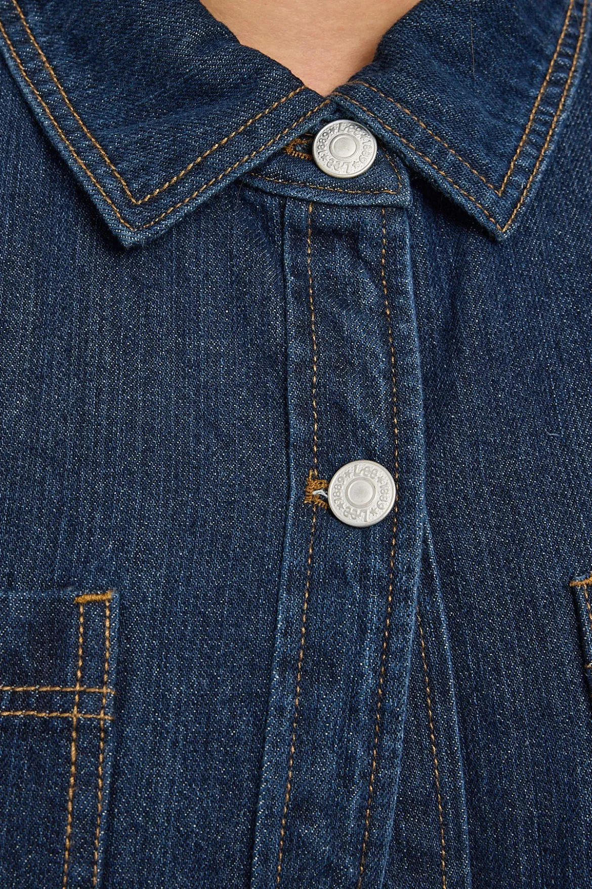 Denim Boxy Shirt Modern Rinse