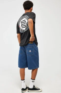 Denim Standard Short Blue Denim