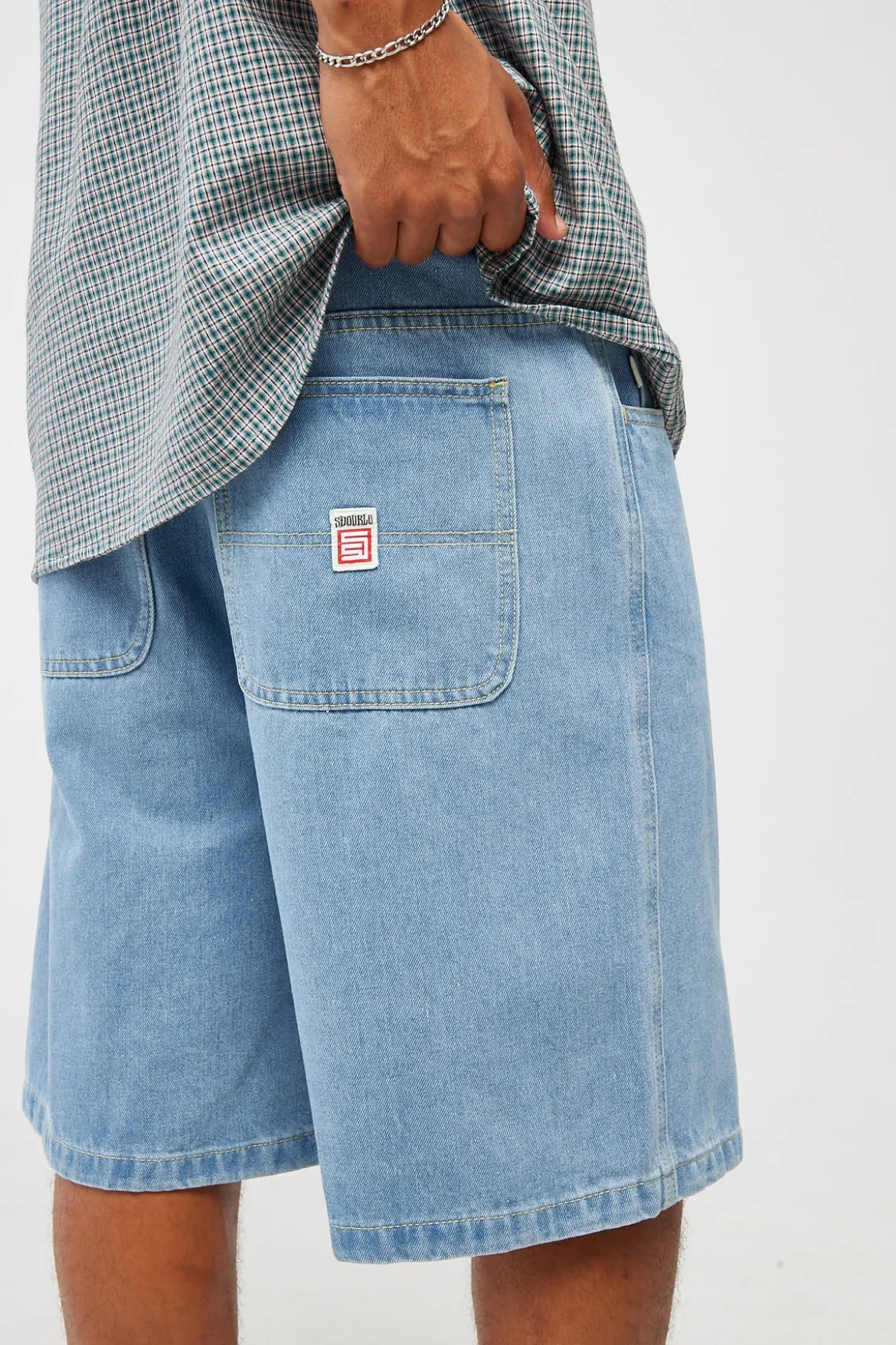 Denim Standard Short Mid Blue