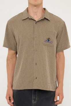 Dice Roll Shirt Chocolate