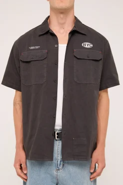 Dig It Short Sleeve Work Shirt Dark Charcoal