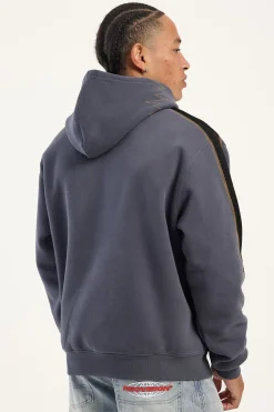 Dine N Dash Hooded Fleece Steel
