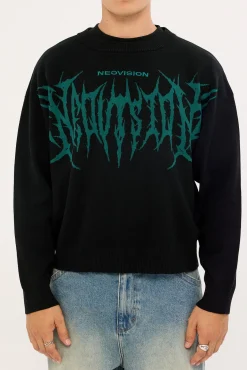 Dire Knit Sweater Black