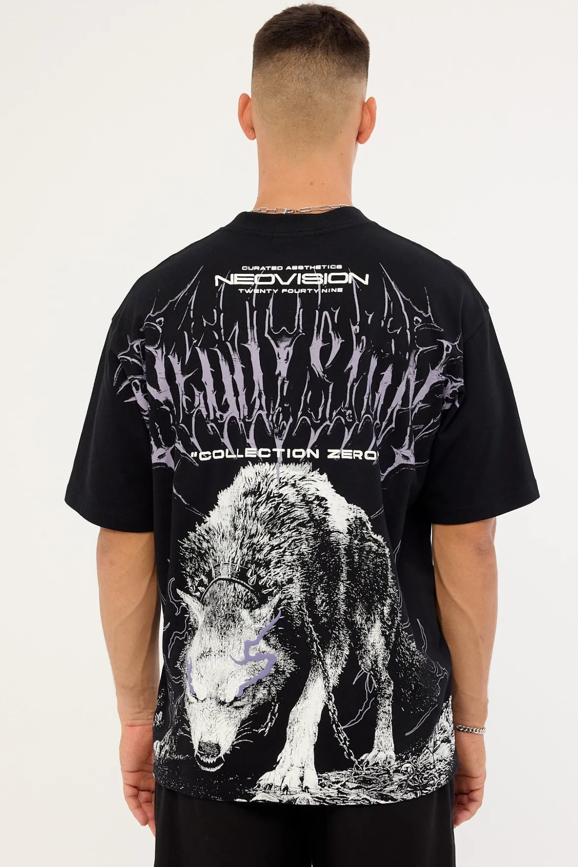 Dire Oversize Super Heavy Tee Black