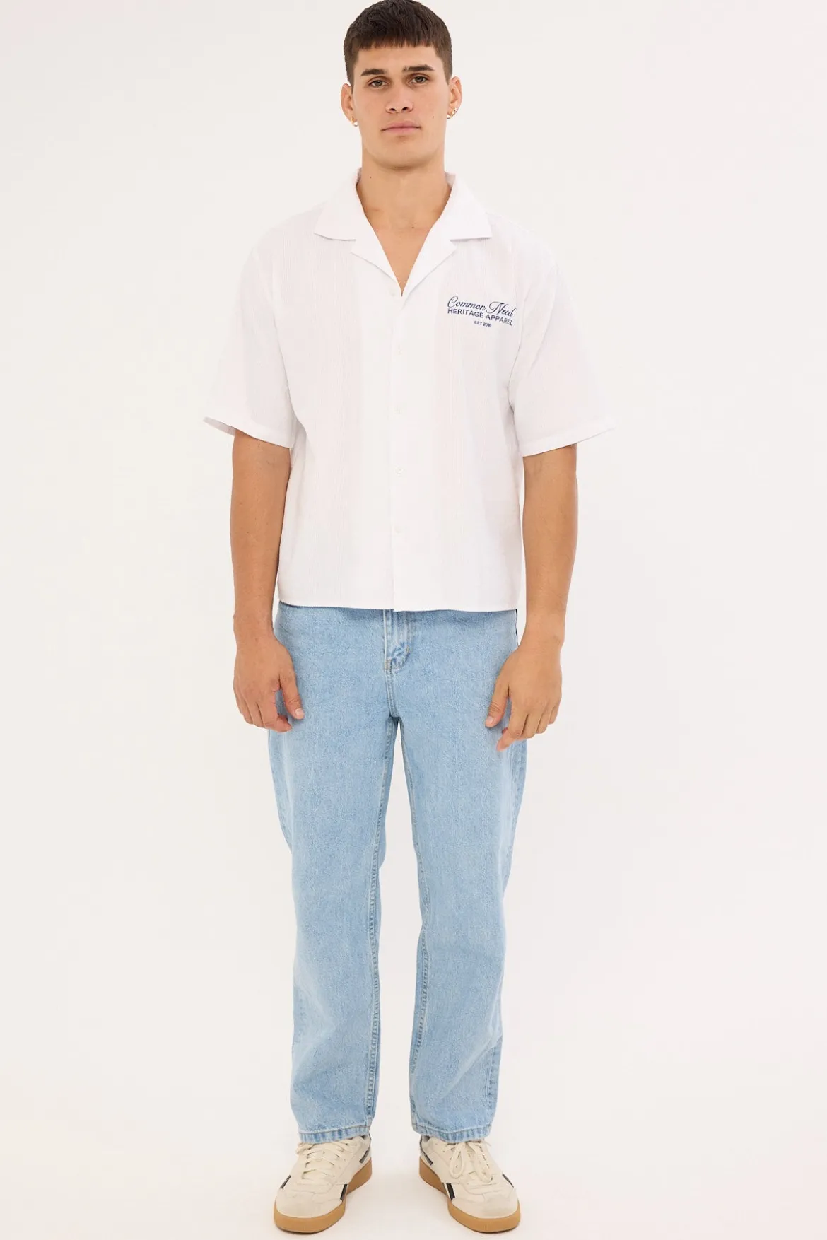 Direct Straight Jean Fog Blue Denim