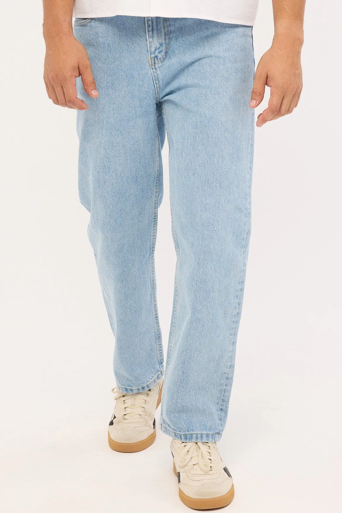 Direct Straight Jean Fog Blue Denim