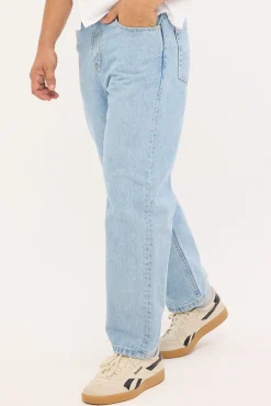 Direct Straight Jean Fog Blue Denim