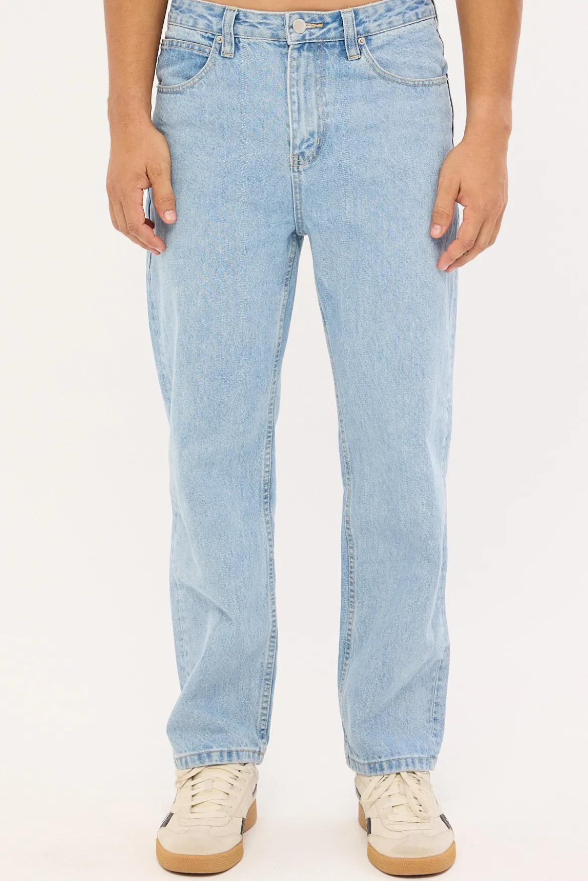 Direct Straight Jean Fog Blue Denim