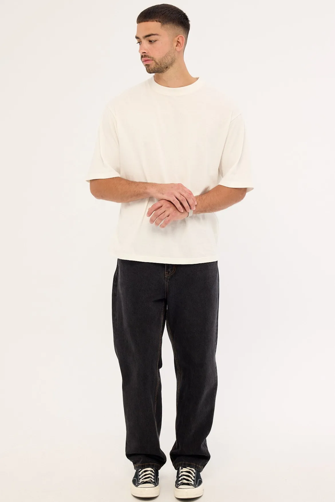 Direct Straight Jean Storm Black