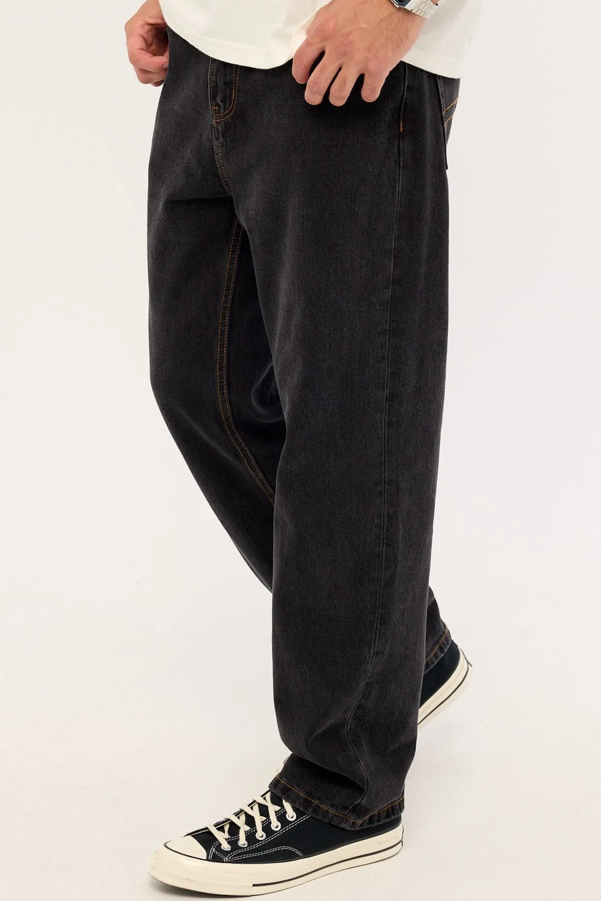 Direct Straight Jean Storm Black