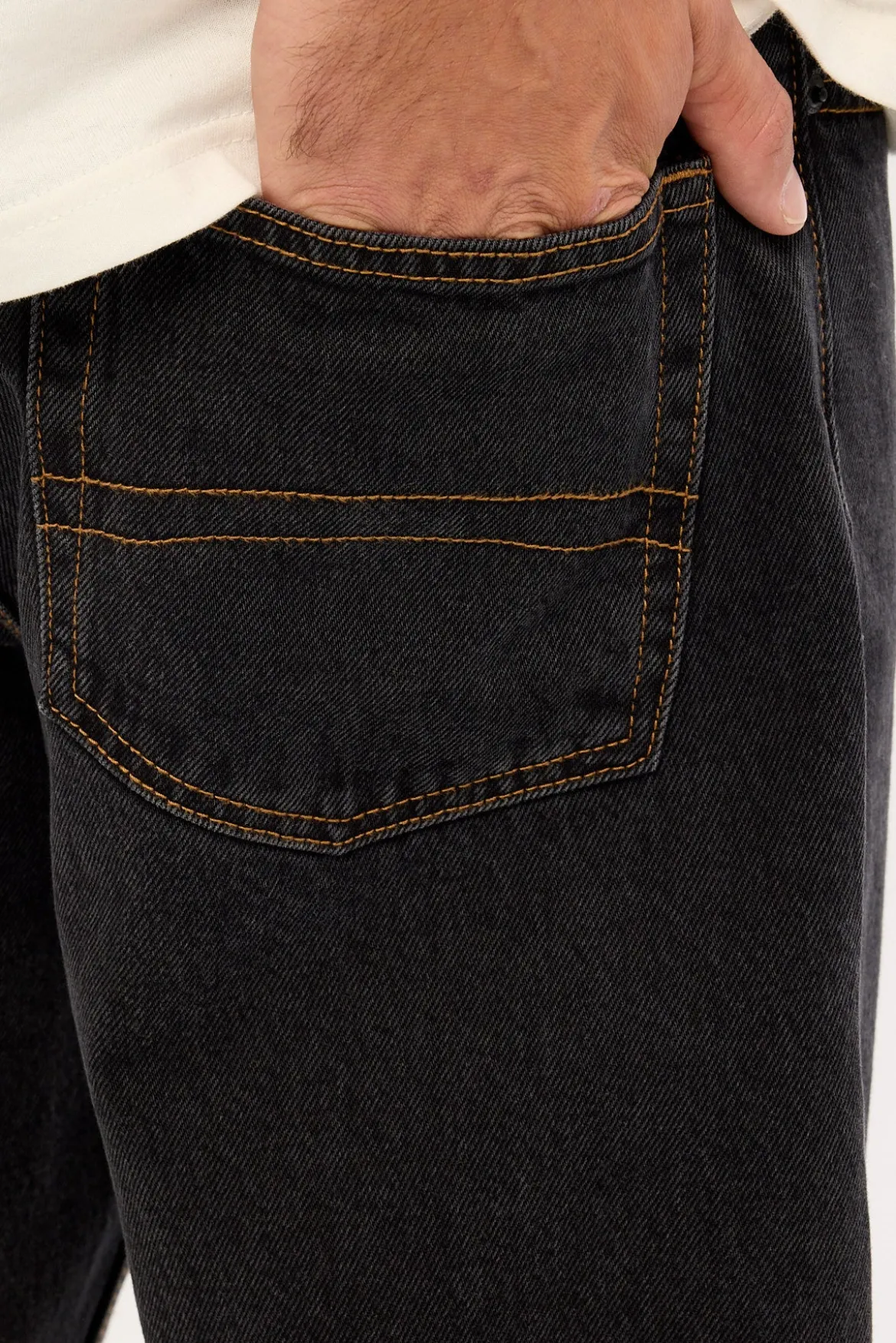 Direct Straight Jean Storm Black