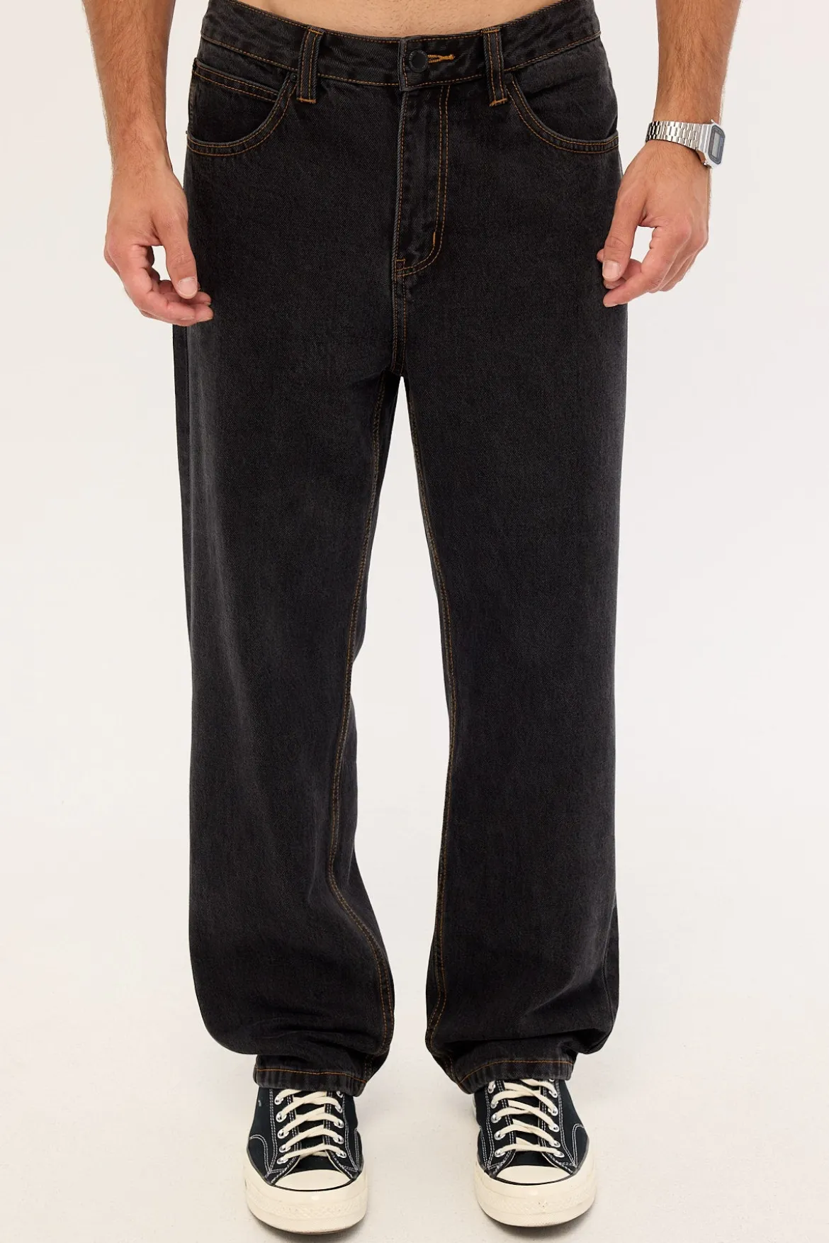 Direct Straight Jean Storm Black