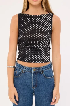 Disconnect Mesh Tank Black