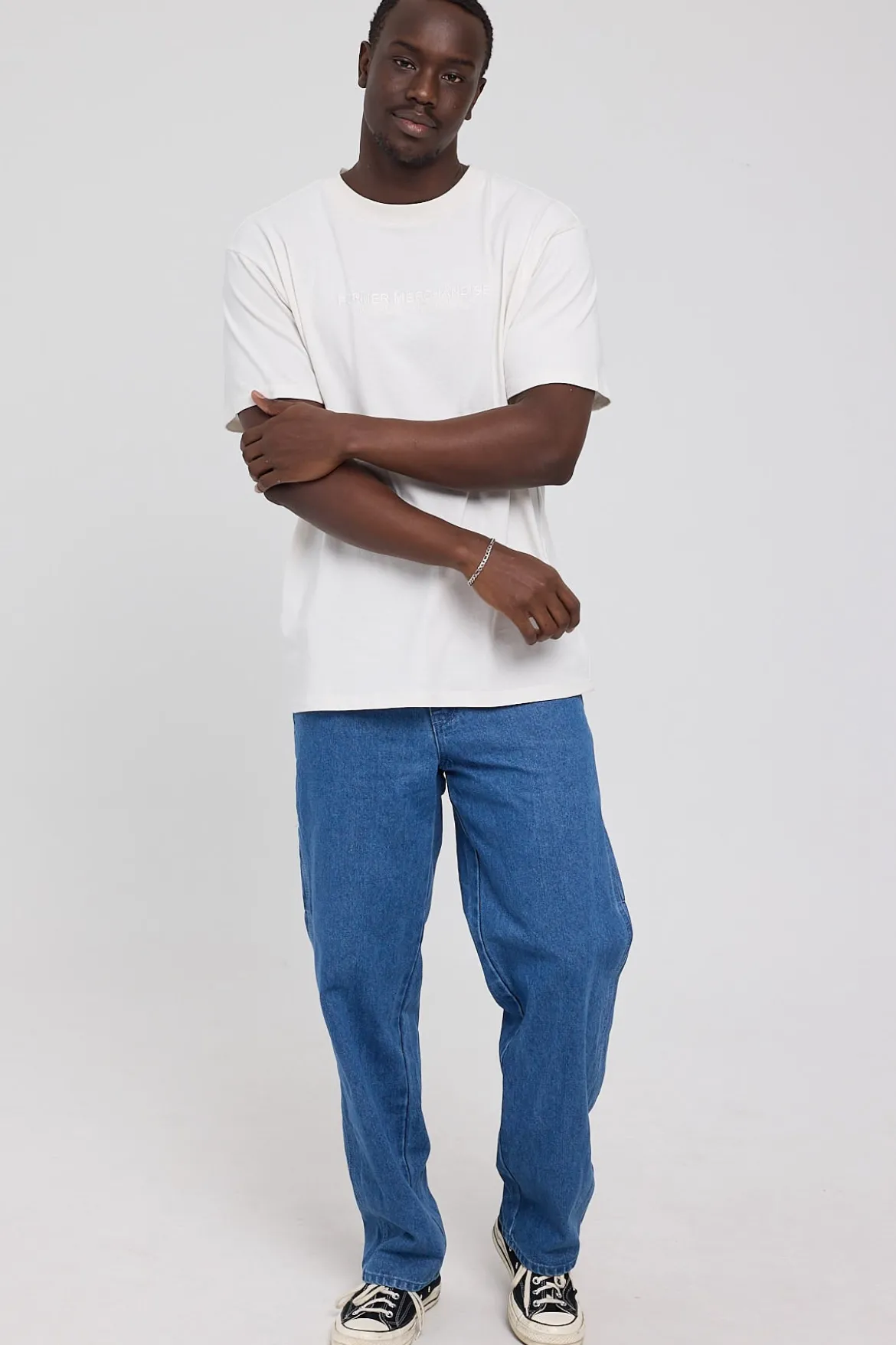 Distend VT Jean Worn Blue
