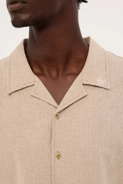 District Boxy Resort Shirt Oat