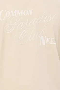Divine Boxy Cropped Resort Shirt Dove Grey