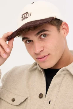 Division Skate Cap White/Brown