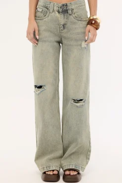 DIY Wendy Low Rise Wide Leg Jean Dirty Dawg