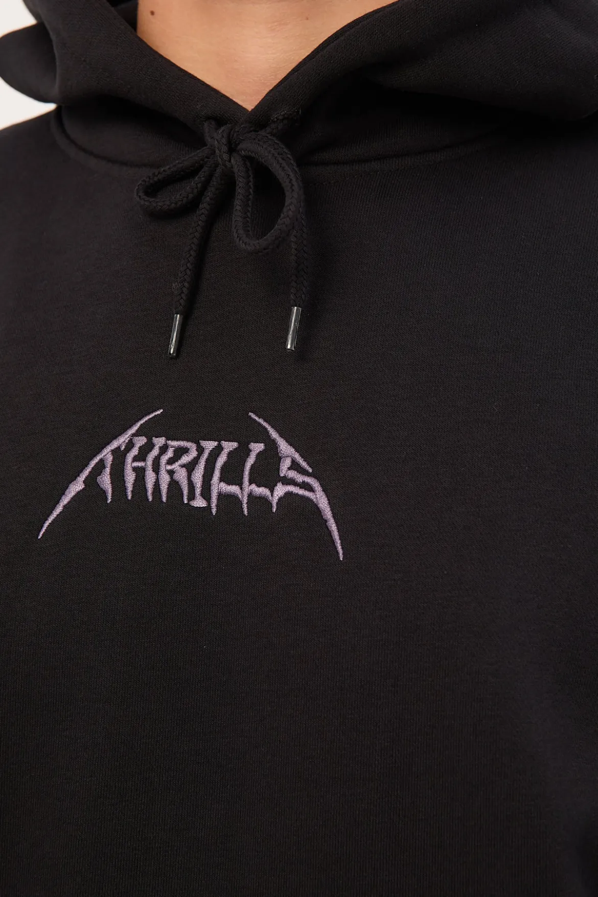Do Not Limit Your Mind Slouch Pull On Hood Black