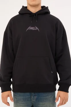 Do Not Limit Your Mind Slouch Pull On Hood Black