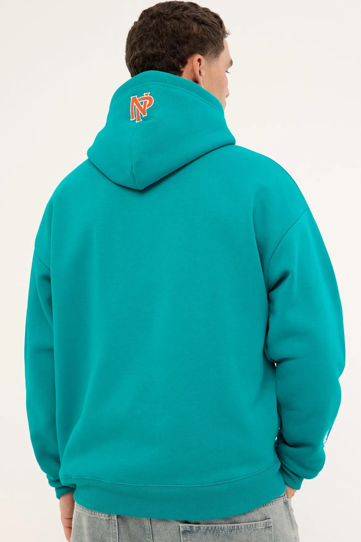 Dolphins Arch Hoodie Aqua