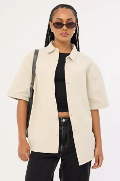 Dominion Oversize Shirt Stone
