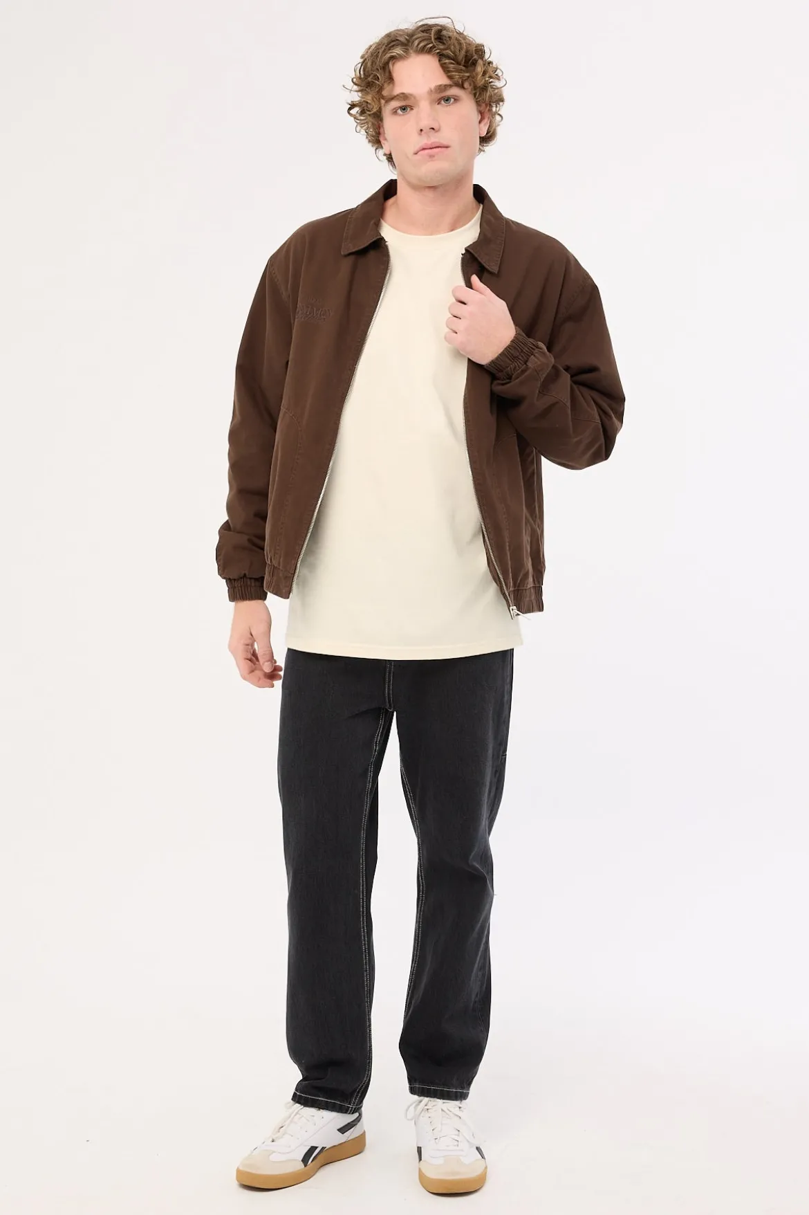 Double Time Slacker Jean Aged Black