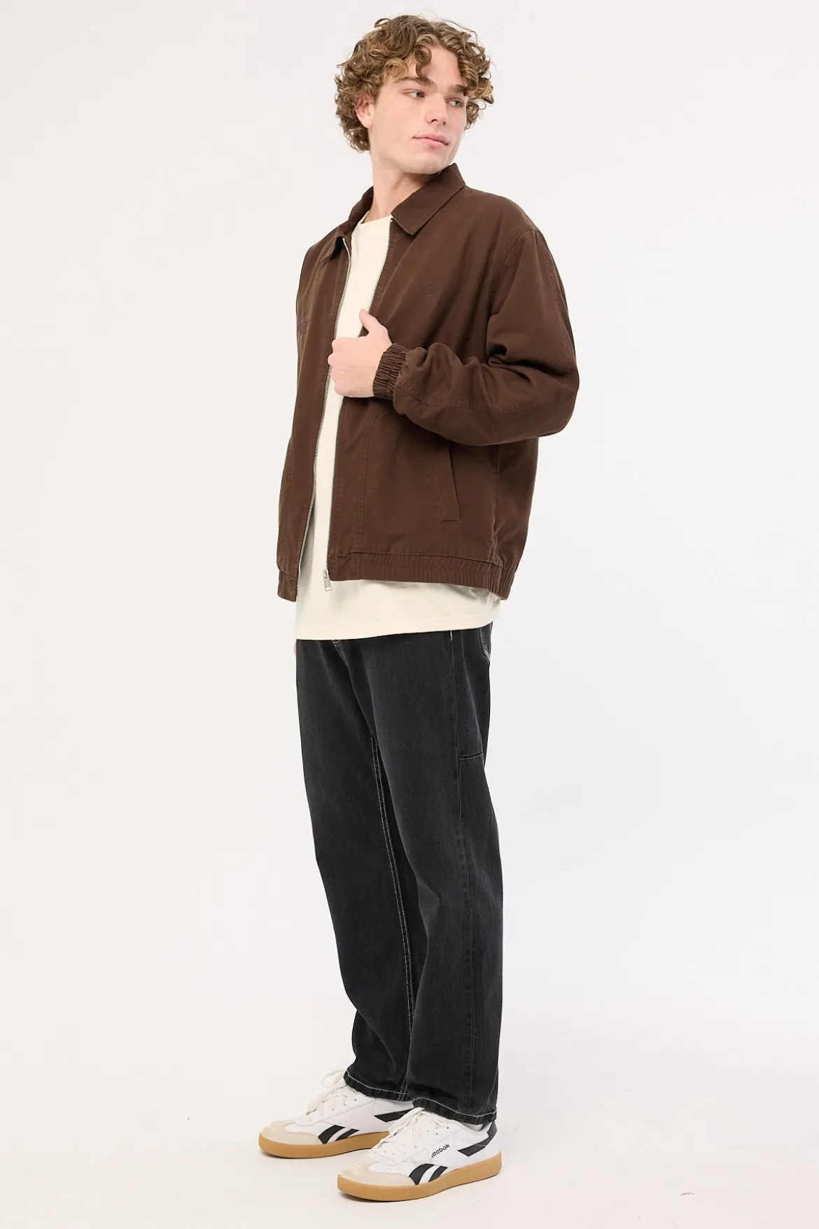 Double Time Slacker Jean Aged Black