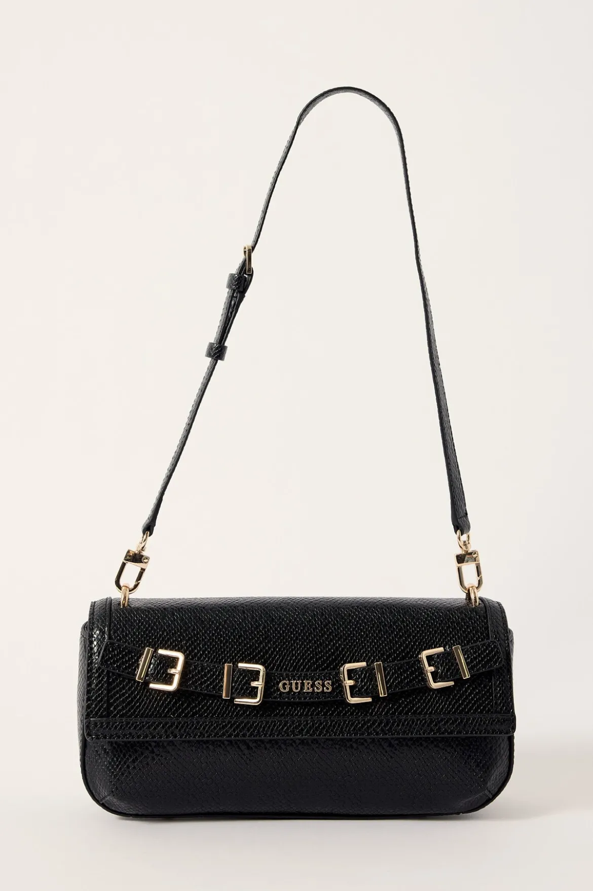 Dovie Flap Shoulder Bag Black