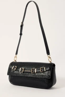 Dovie Flap Shoulder Bag Black